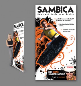 SAMBICA Recruiting Display 2007